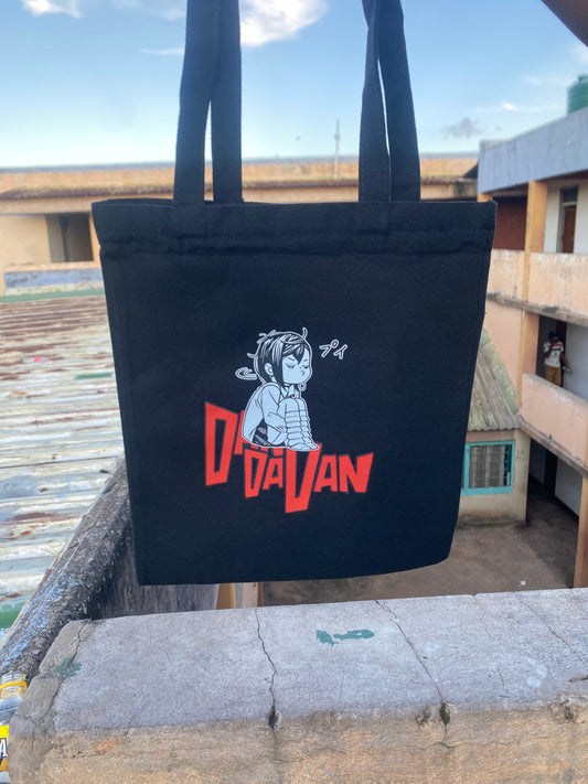 Anime themed tote bags