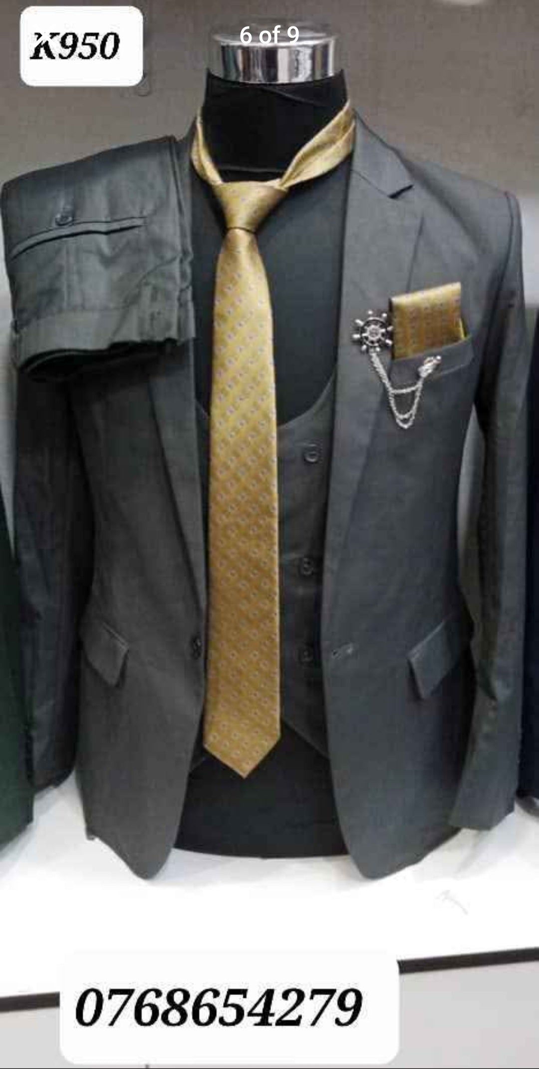 Mens Three Piece Suits