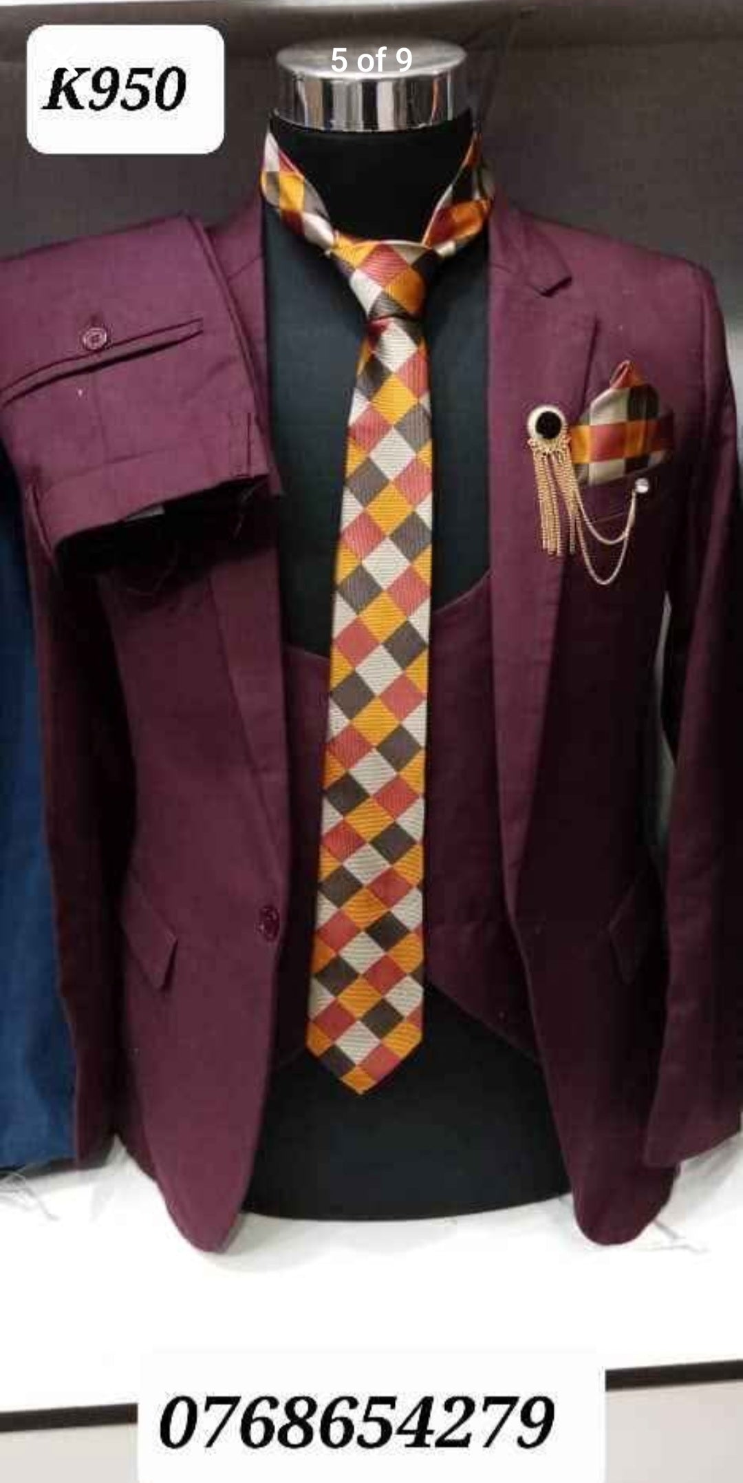 Mens Three Piece Suits